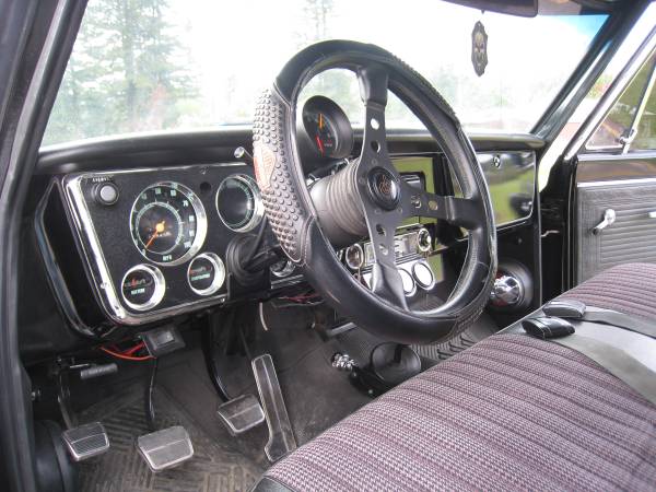 mud truck interior